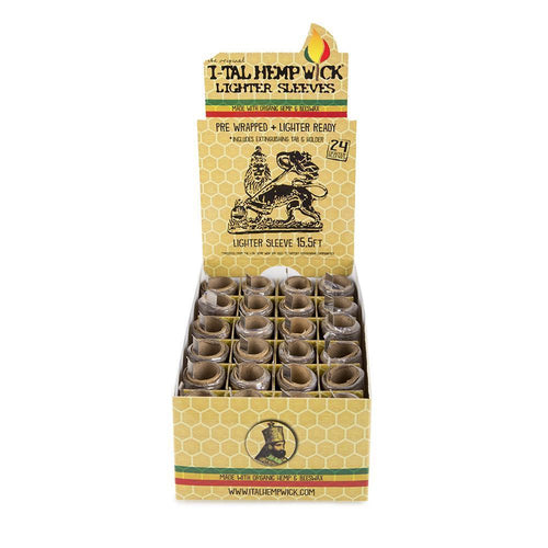 Hempwick Lighter Sleeve - 24ct