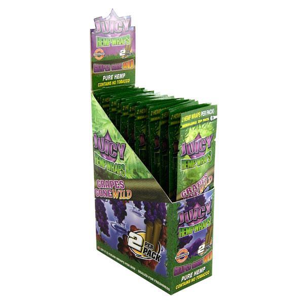 Juicy Jays Hemp Wraps Grape - 25ct