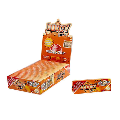 Juicy Jays Peaches & Cream Papers 1 1/4 - 24ct