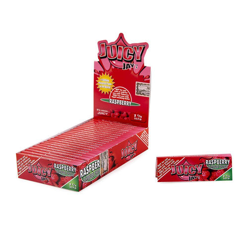 Juicy Jays Raspberry Papers 1 1/4 - 24ct