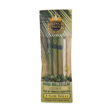 King Palm Slim Size 3pk Pouch - 24ct