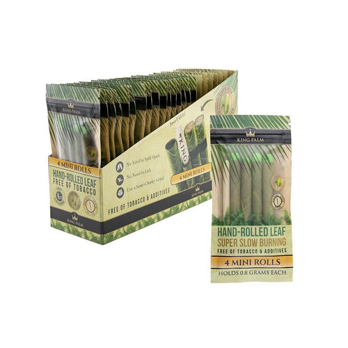 King Palm Mini Size 4pk Pouch - 24ct