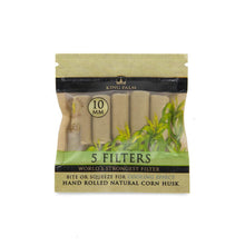 King Palm 5pk Corn Husk Filters 10mm - 24ct