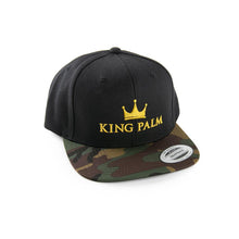 King Palm Snap Back Hat - Camo Bill