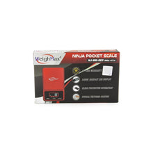 Weighmax NJ 800 Ninja Pocket Scale - Red