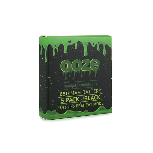 650 Battery Black - 5 Pack