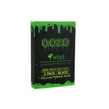 650 Twist Battery Black - 5 Pack
