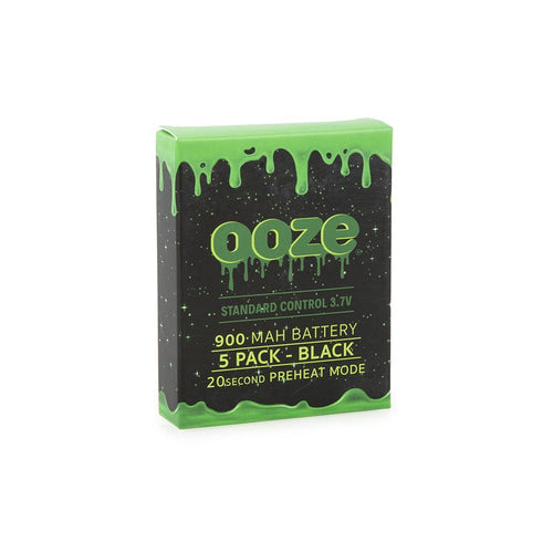 900 Battery Black - 5 Pack