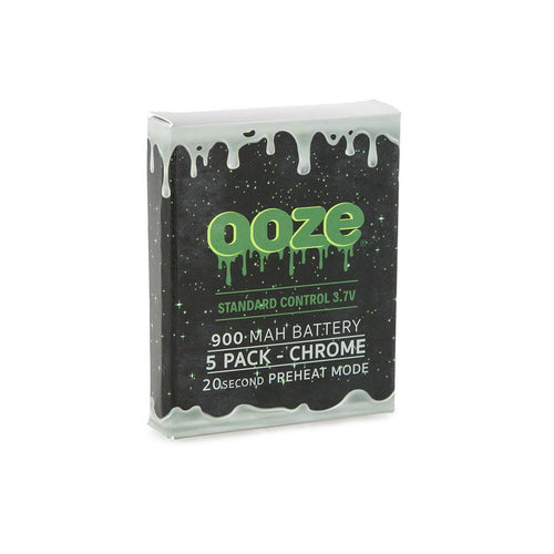 900 Battery Chrome - 5 Pack