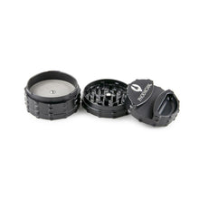 Phoenician Large 4 Piece Grinder w/ Paper Slot - Black