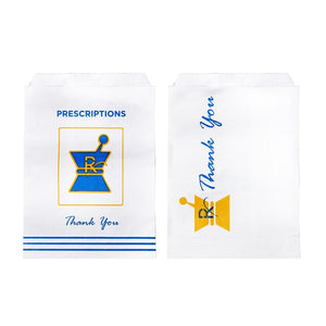 All States Prescription RX Paper Bags