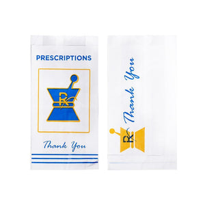 All States Prescription RX Paper Bags