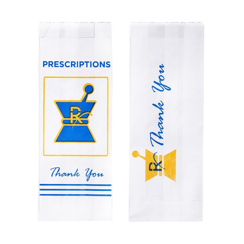 All States Prescription RX Paper Bags