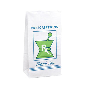 All States Prescription RX Paper Bags