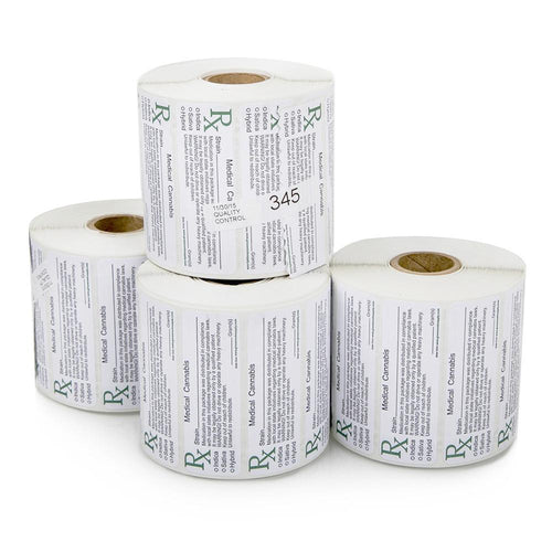 Generic Rx Medical Marijuana Compliant Labels