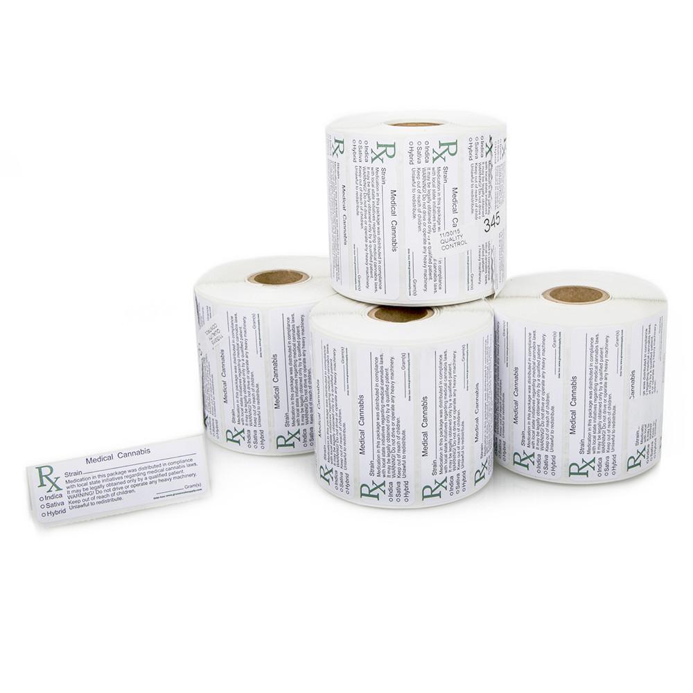 Generic Rx Medical Marijuana Compliant Labels