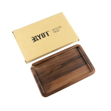 RYOT Solid Wood Rolling Tray - Walnut