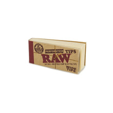 Raw Perforated Wide Tips Hemp & Cotton - 50ct