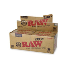 Raw Classic 200's King Size Slim  - 40ct