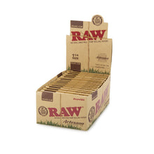 RAW Organic Hemp Artesano 1 1/4 Box - 15ct