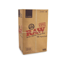Raw Classic 98 Special Cones Bulk - 1400ct