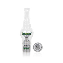 Ridged Neck Glass Globe + Dual Quartz Coil