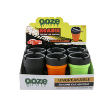 Ooze Roadie Silicone Car Ashtray Display - 6ct