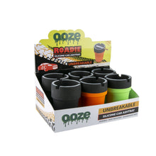 Ooze Roadie Silicone Car Ashtray Display - 6ct