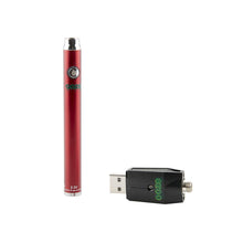 Slim Pen TWIST Battery w/ USB Smart Charger - RED
