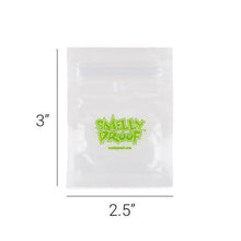 Smelly Proof Clear Bag - 2.5 x 3 - 100ct