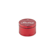 Sutra Aluminum 4 Piece Grinder - 50mm - Red