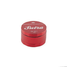 Sutra Aluminum 4 Piece Grinder - 65mm - Red
