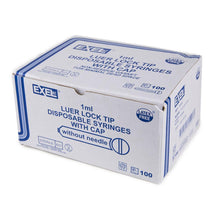 Syringe w/Luer Lock 1 ML