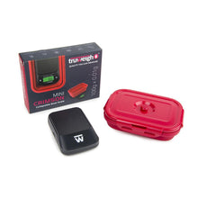 Truweigh Mini Crimson Collapsible Bowl 100G X 0.01G - Black / Red Bowl