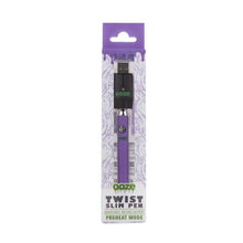 Slim Pen TWIST Battery + USB Smart Charger - PURPLE