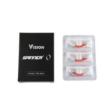Vision Spinner Round Vape Cartridge - 3 Pack