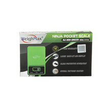 Weighmax NJ 800 Ninja Pocket Scale - Green