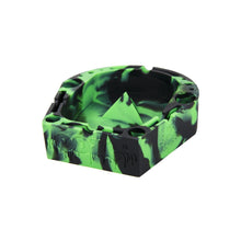 Banger Silicone Ashtray - GREEN / BLACK
