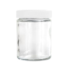 4oz Glass Jar - White Cap - 90ct
