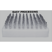 Glass Oil Atomizer - .7mm - Chrome - 1/2ml - EZ Process - 100ct