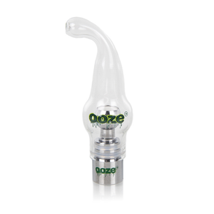 Curved Neck Glass Globe + Dual Quartz Coil