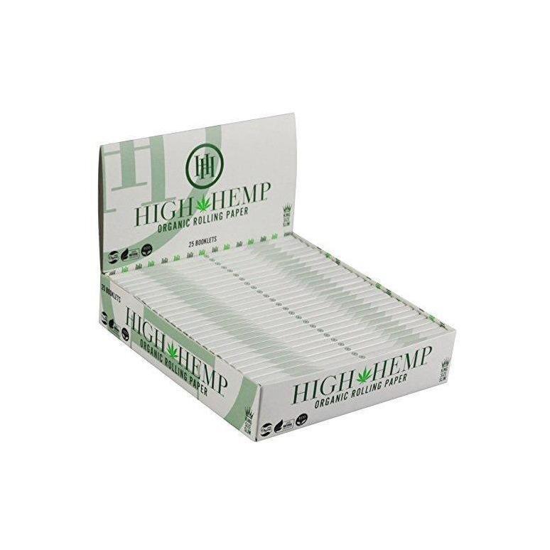 High Hemp King Size Organic Rolling Papers - 25ct