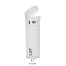 Loud Lock Pop Top Vials - Clear