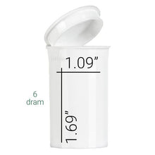 Loud Lock Pop Top Vials - Clear