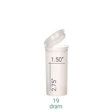 Loud Lock Pop Top Vials - Clear