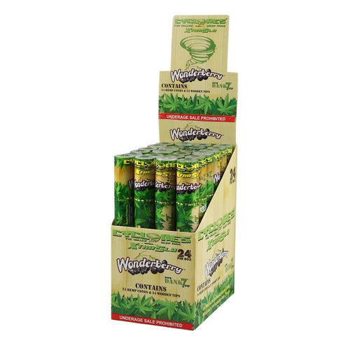 Cyclone Slow Burn Hemp Cones Wonderberry - 24ct